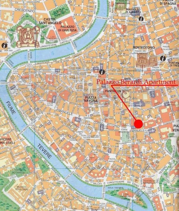 Discover The Pantheon From The Berardi Studio Flat Exterior foto